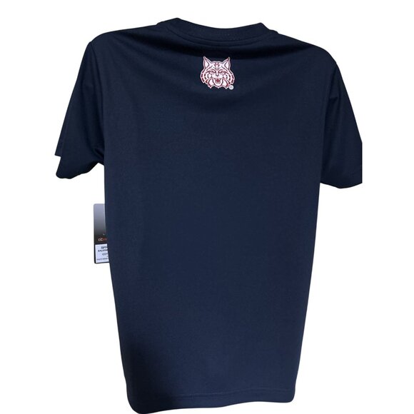 NEW Arizona Wildcats Colosseum Navy Blue SS Crew Neck Tee Shirt Youth M 12-14 - Picture 4 of 6